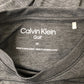 Calvin Klein Golf T Shirt M Men's Short Sleeve Athletic Fit Grey