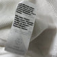 River Island Relaxed Camisole Top Size L Women's White With Black Trim