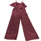 River Island Jumpsuit UK6 Women's Burgundy