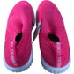 Lightweight Comfort Slip On Trainers Women's Bright Pink UK3.5