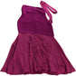 River Island UK12 Women's Fuchsia Maxi Dress Party Sleeveless