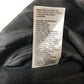 River Island Black Leather Look Wide Leg Trousers UK18