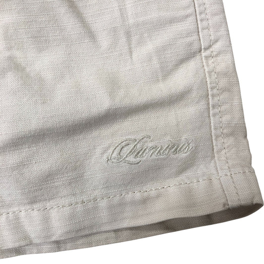 River Island Boys Shorts 12-18 Months Beige Cotton Casual Wear