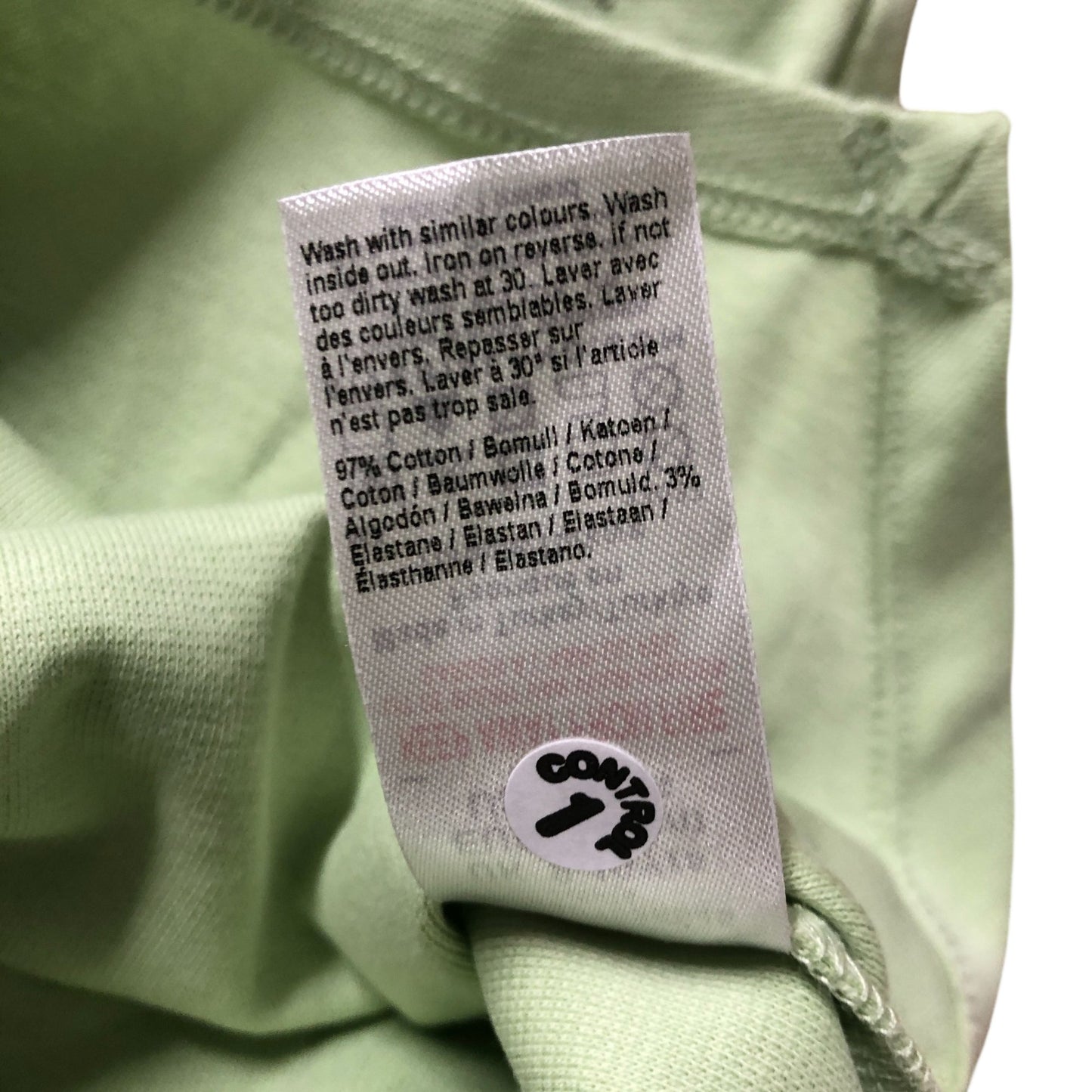 River Island Girls Tank Top 9-10 Years Light Green Gem Embellished Asymmetric