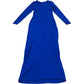 River Island Long Sleeve Blue Dress Women Elegant Fitted Outwear Party