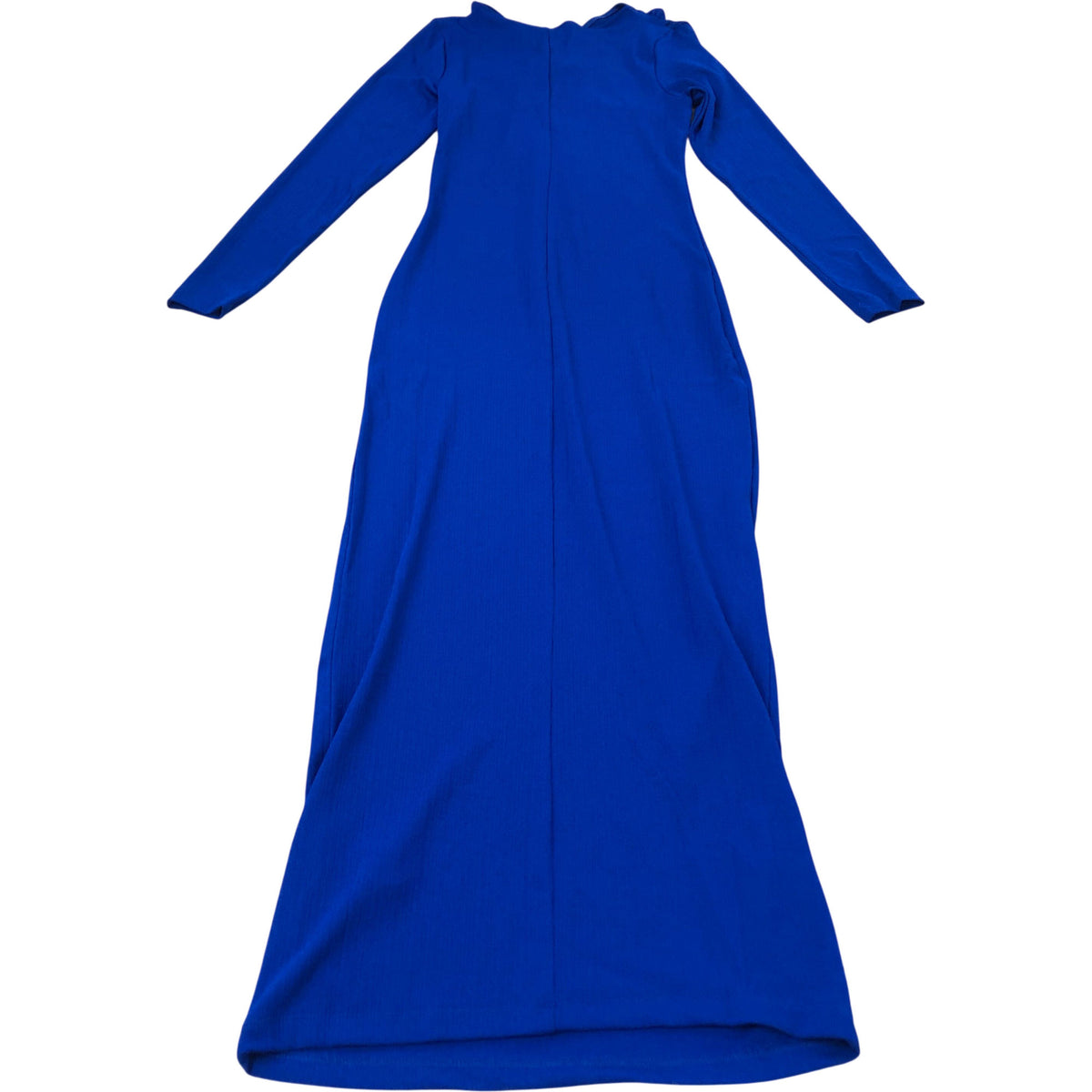 River Island Long Sleeve Blue Dress Women Elegant Fitted Outwear Party