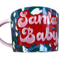 Eleanor Bowmer 'Santa Baby' Festive Christmas Mug