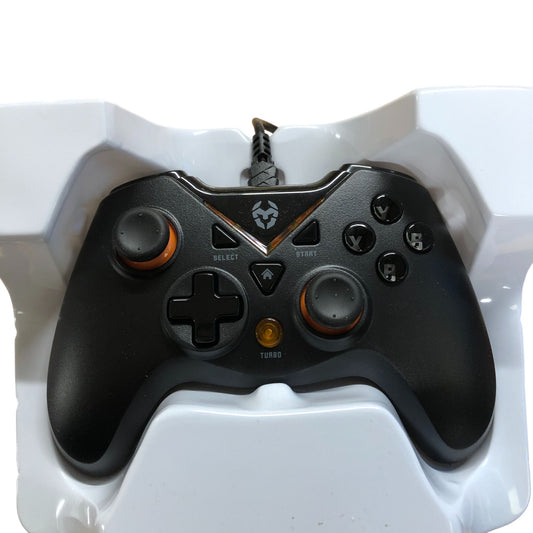 KROM KEY Pro Gaming Wired Gamepad USB Compatible Controller for PC PS3