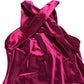 Rewritten Roma Hot Pink Maxi Dress Size 12 Women's Sleeveless Elegant Style