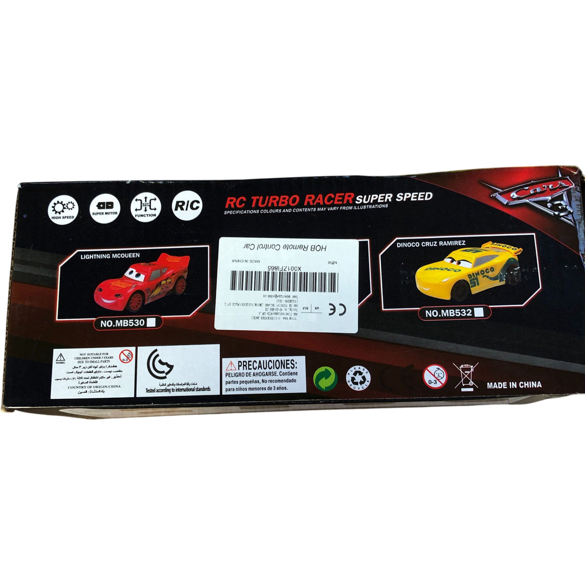 RC Turbo Racer Super Speed Lightning McQueen 95 Remote Control Car