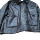 Women's Brown Faux Leather Jacket Casual Coat XXL UK24-26