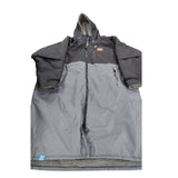 Bluefin Equipment Hooded Coat L Men's Heat Wave Waterproof Jacket Grey