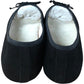 Flattered Black Suede Ballerina Flats UK 7 Women's Comfortable Stylish Footwear