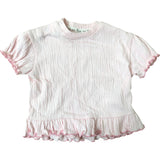 Baby River Island Pink Ruffle Sleeve Top 3 Months