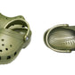 CROCS Classic Clogs Size 9M/10W Green Unisex Lightweight Comfortable Sandals