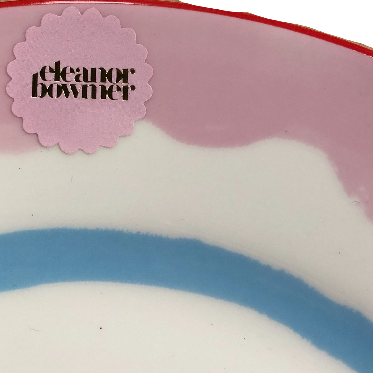 Eleanor Bowmer Electric Coast Bow Dinner Plate 27cm Diameter Stoneware
