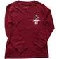 Kids Long Sleeve T-Shirt 5-6 Years Red Elf 'Son of a Nutcracker' Design Top