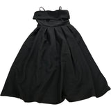 Roman Black Dress UK12 Women's A-Line Regular Fit Spaghetti Straps Elegant