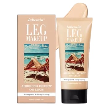 Lakerain Leg Makeup 100ML Waterproof Long Lasting Airbrush Effect Shade #1