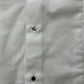 Marcell LS Shirt XS Men's Slim Fit White Cotton Textured Long Sleeves