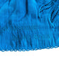 River Island Women's Blue Shorts Size S Cotton Embroidered Sunshine Design