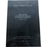 Wordsworth Planner A5 1 Year Black Goal Setting Organizer with Features Sealed