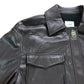 River Island Brown Faux Leather Shirt Jacket UK12 Women's