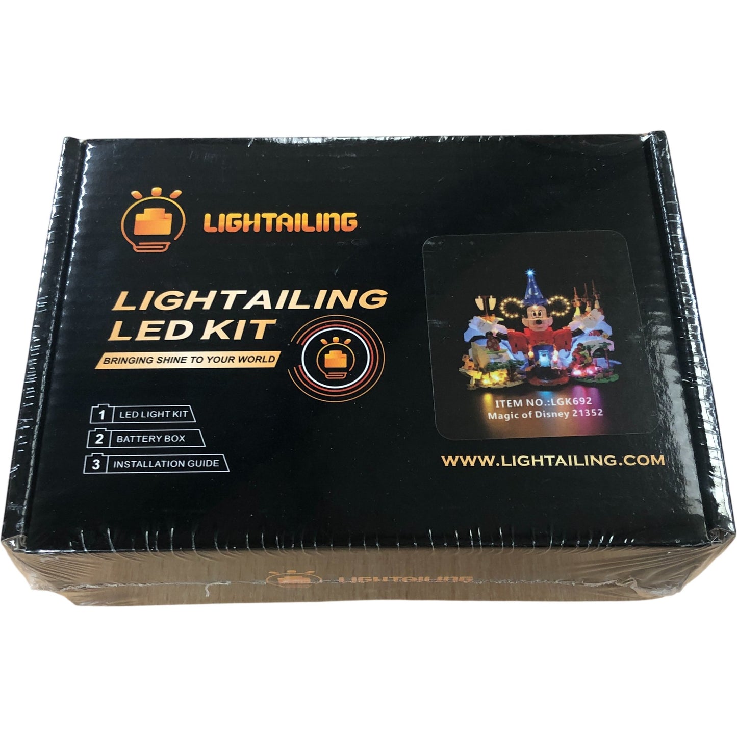 Lightailing LED Kit LGK692 Magic Of Disney 21352 LED Light For Sets