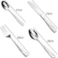 Lesbye Set of 16 Cutlery Set, Stainless Steel Silverware Service for 4 Person