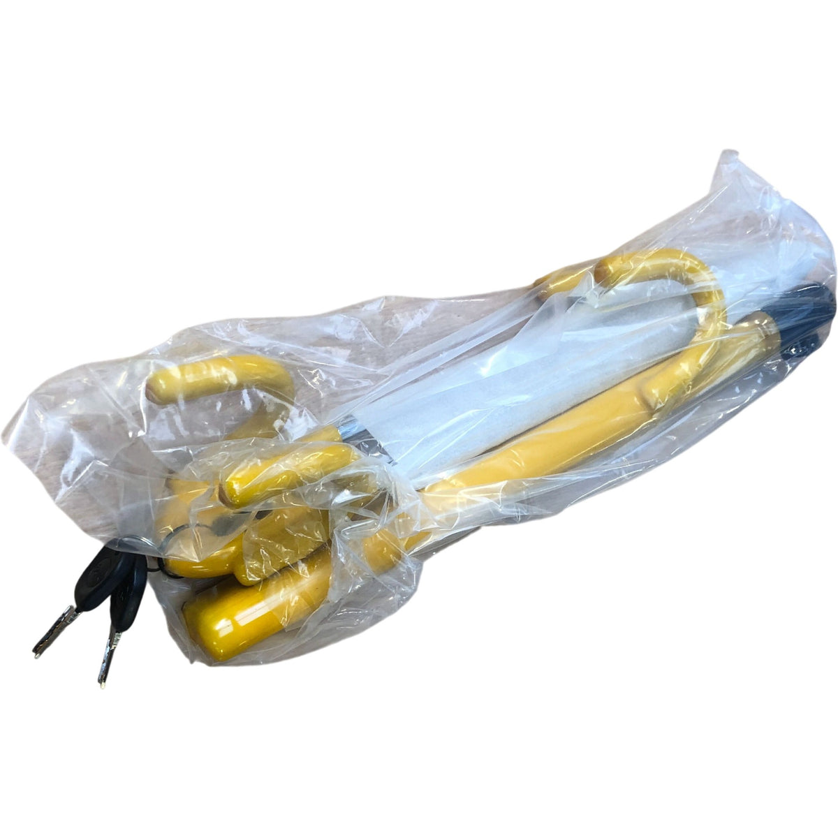 Steering Wheel Lock New With Two Keys Heavy Duty Vehicle Security
