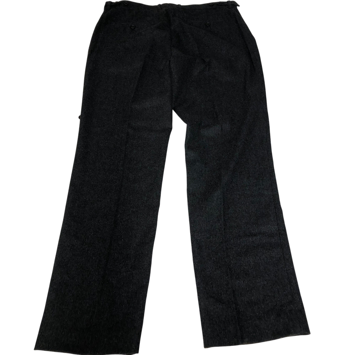 Formal Trousers Men's Dark Navy Herringbone Style 34" Regular