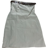 River Island Women's Skirt UK S Casual Beige Viscose Blend with Belt