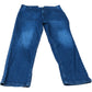 Blue Denim Jeans 98 Cotton 2 Elastane Casual Fit Size 18R