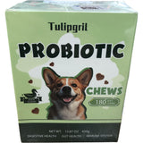 Tulipgril Probiotic Chews 180 Soft Chews Dog Digestive Health Gut Health