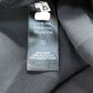 Sheer Black Button Up Blouse Size 10 Women's Metallic Striped Design