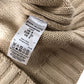 River Island Women's Knitted Midi Skirt Cream Ribbed Cotton Blend Size 6