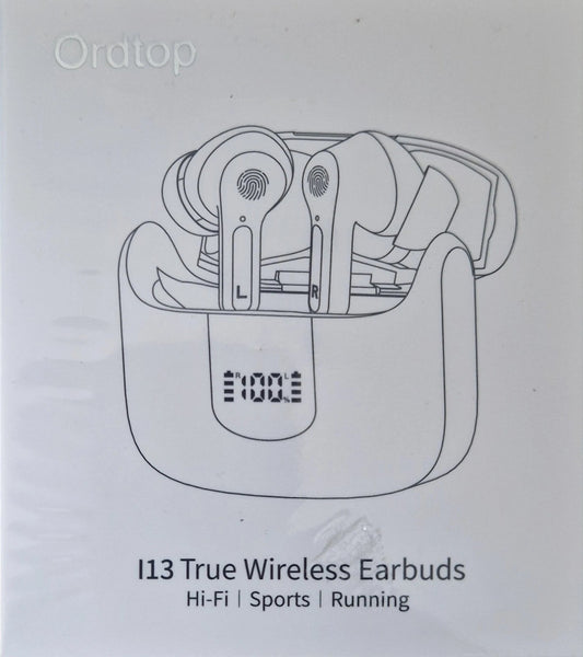ORDTOP I13 True Wireless Earbuds Bluetooth 5.3 Hi-Fi Sports Running Headphones