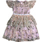 Three Sixty Girls Pink Embellished Dress Size 2-3 Years Floral Design