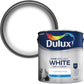 Dulux Pure Brilliant White Matt Emulsion Paint 2.5L Walls Ceilings Easy Apply
