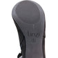 Linzi Women's Black Suede Ankle Boots Size 4 High Heel Zip Closure Fashion