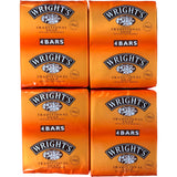 WRIGHT'S Traditional Soap 16 Bars Coal Tar Fragrance Cleansing Set New