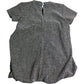 All Saints Girls Dress Size 3-4 Years Short Sleeve Sparkly Gold Design