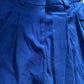 Navy Trousers UK Size 10 Wide Leg Casual Comfortable Polyester