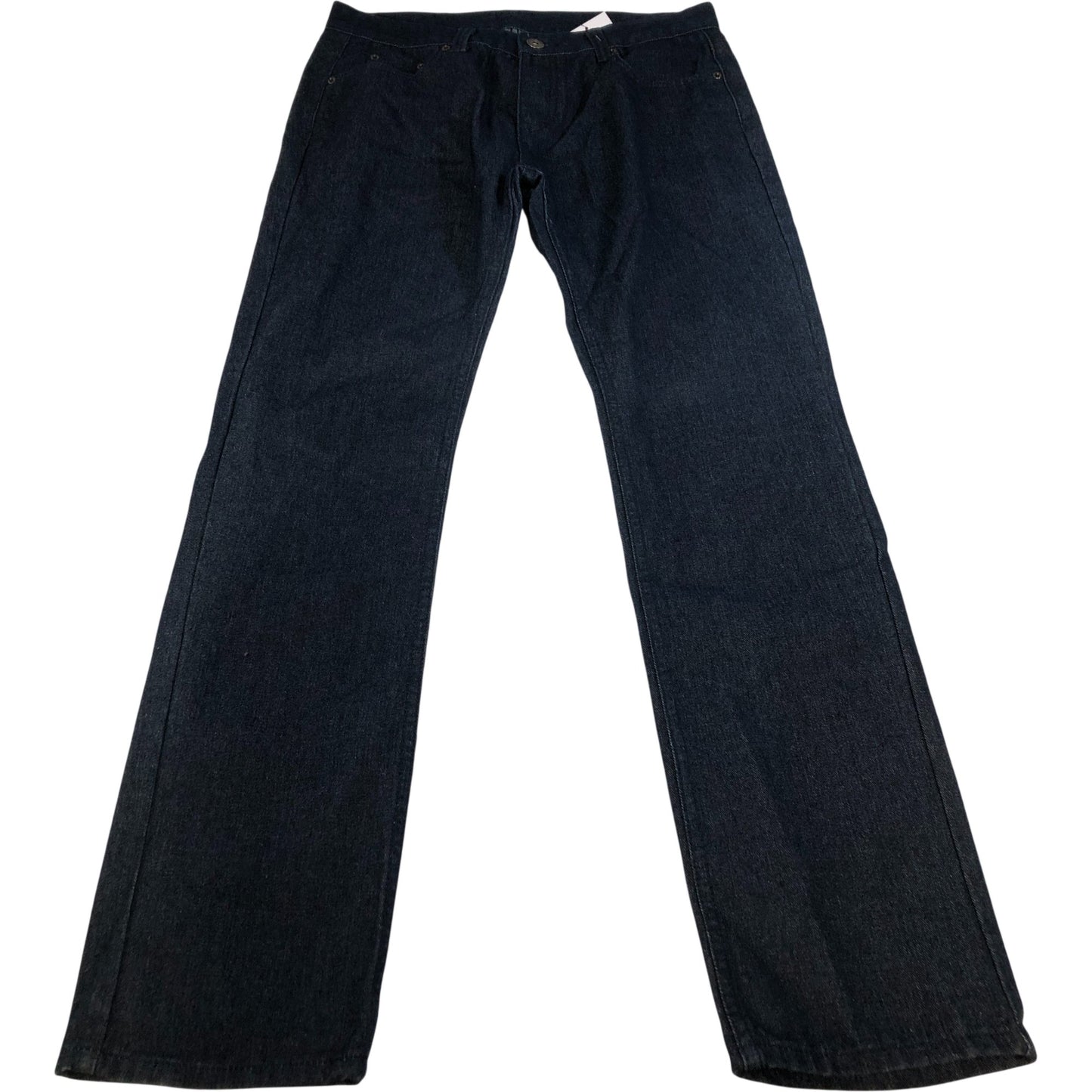 Kangaroo Poo Jeans 32X32 Men's Straight Fit Dark Wash Denim Trousers