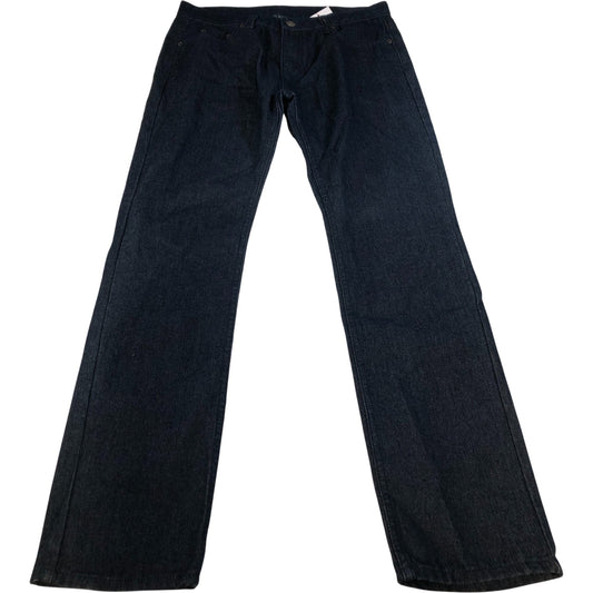 Kangaroo Poo Jeans 32X32 Men's Straight Fit Dark Wash Denim Trousers