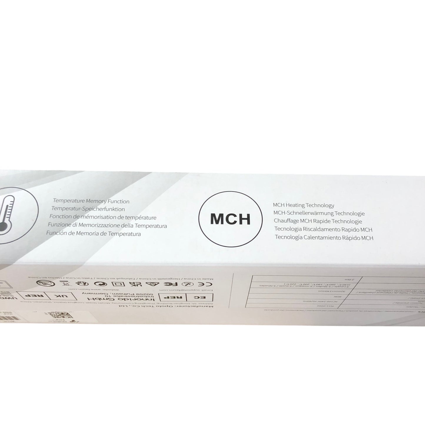 FASZIN Automatic Curling Iron 360 Degree Rotation One Touch Curling MCH Heat