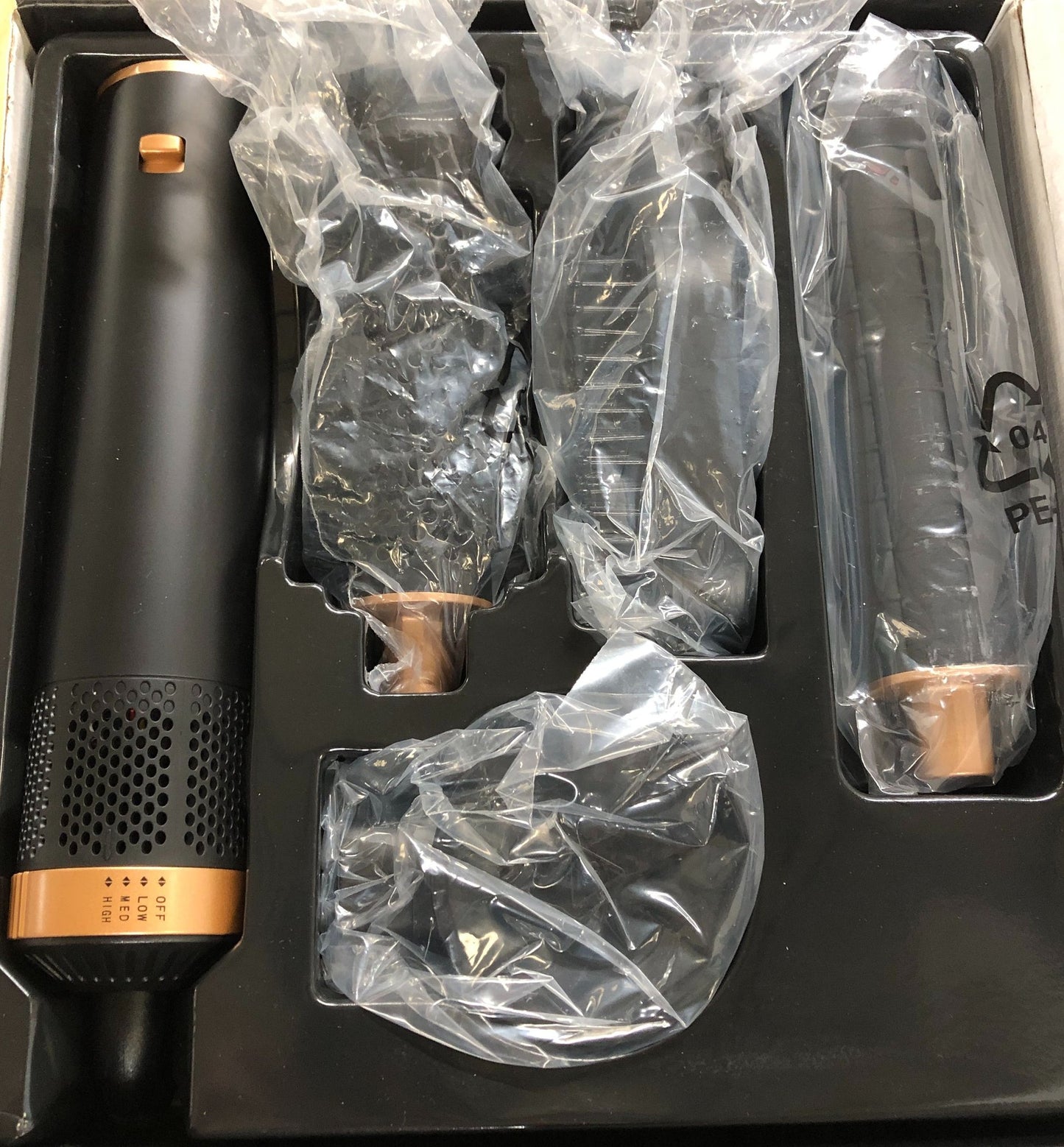 5 In 1 Hot Air Styler Professional Hair Styling Tool With Multiple Attachments