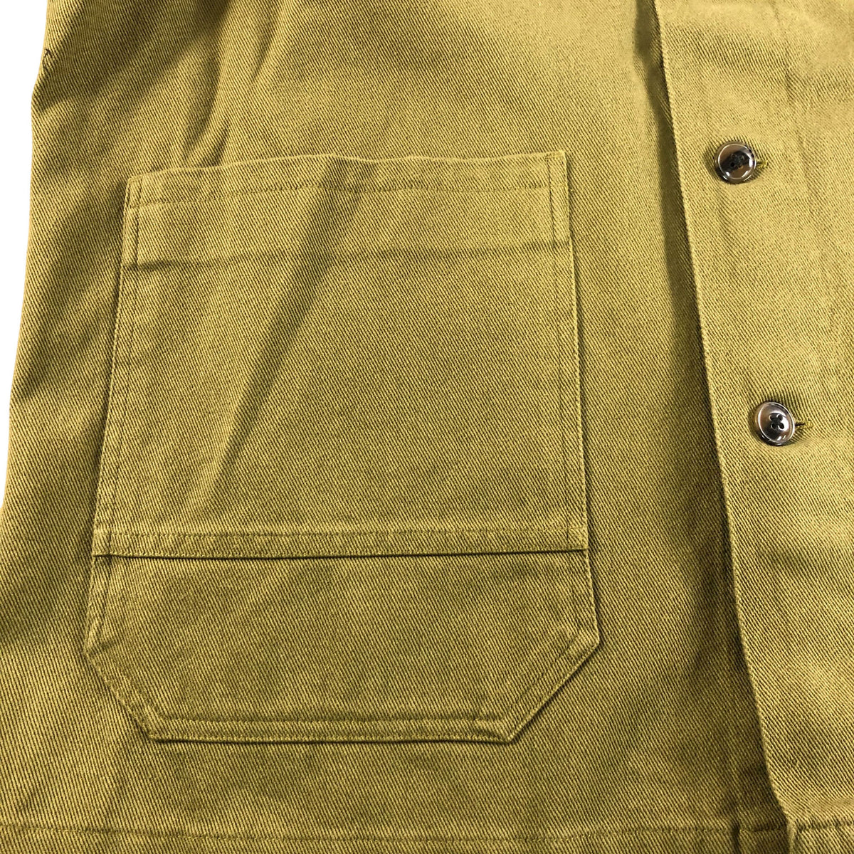 Fabien Chore Jacket Men's Deep Green Casual Shirt 100% Cotton