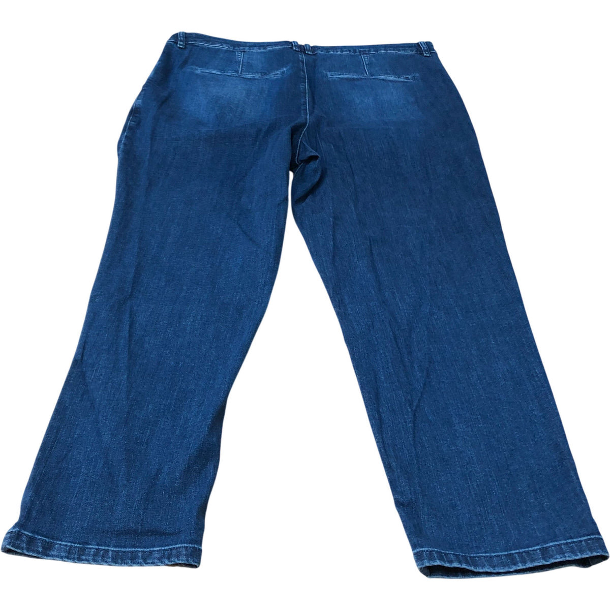 Blue Denim Jeans 98 Cotton 2 Elastane Casual Fit Size 18R