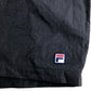 FILA x Hailey Bieber Women's Black Crinkle Shorts Lightweight Medium UK12